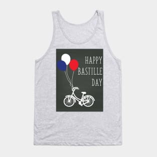 Balloon high upon the air - Bastille Day Tank Top